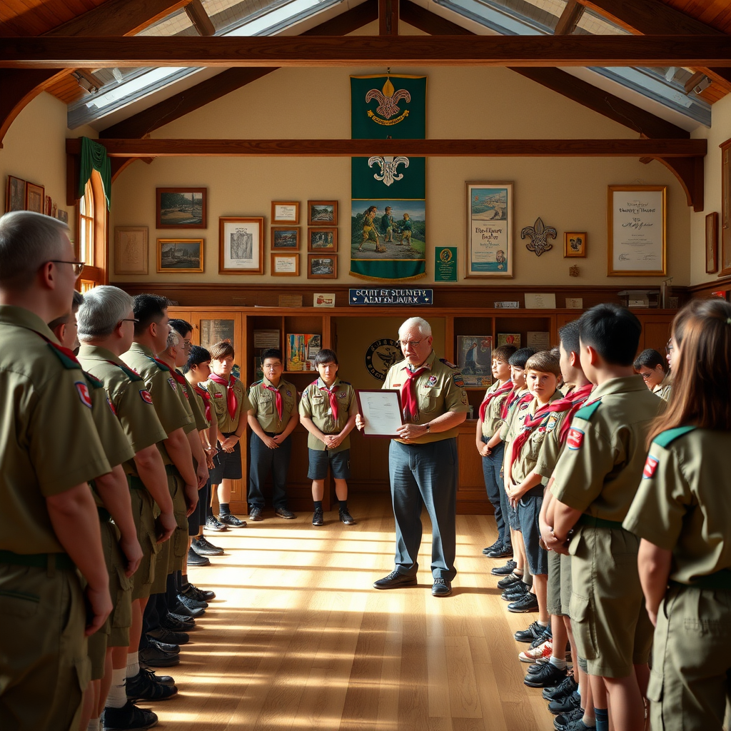 Scouts praised for dedication at recognition ceremony